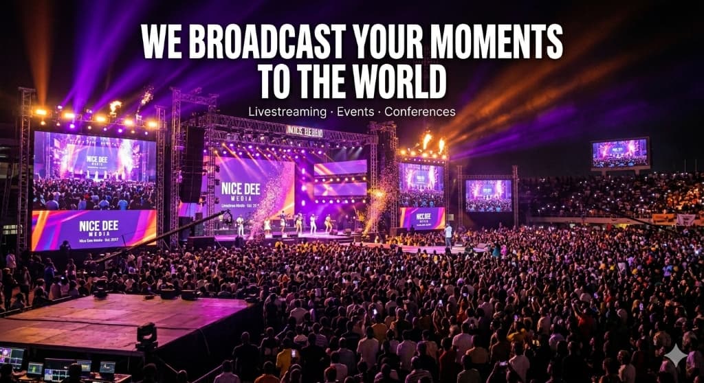 We broadcast your moments